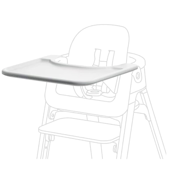 STOKKE 'Steps' Steps High Chair Tray Set in Color-Black New In Box NEVER USED! - Picture 6 of 12